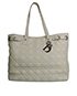Cannage Shopping Tote, front view